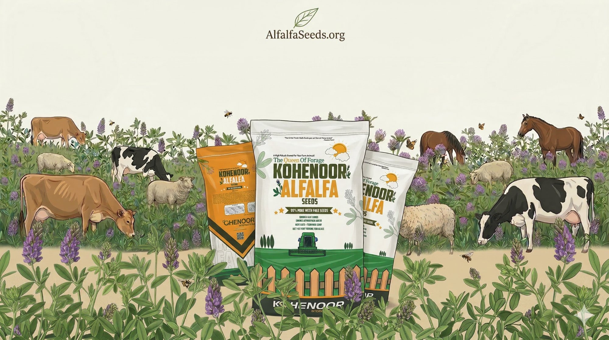 Fertile farmlands of Pakistan — source of Kohenoor herbs and seeds